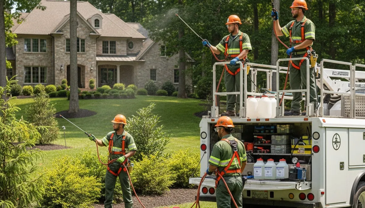 Deer deterrent service protecting trees and landscaping in Overland Park, KS