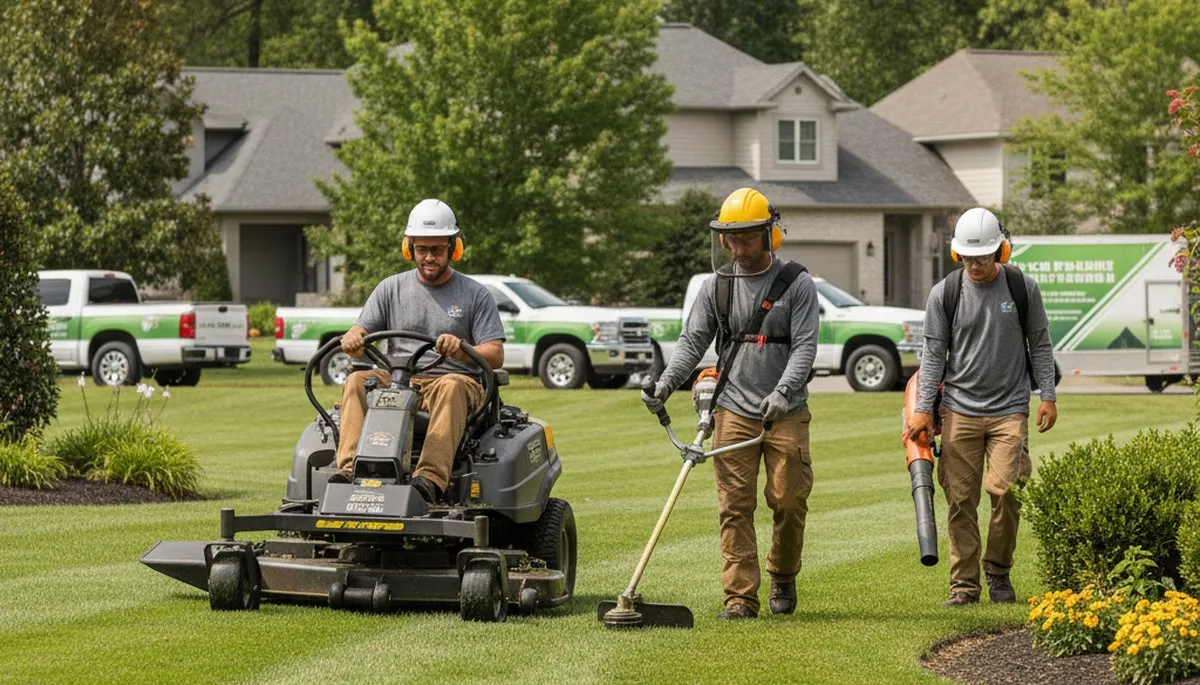 Arbor Tree Care lawn service in Overland Park, KS keeps turf healthy and green