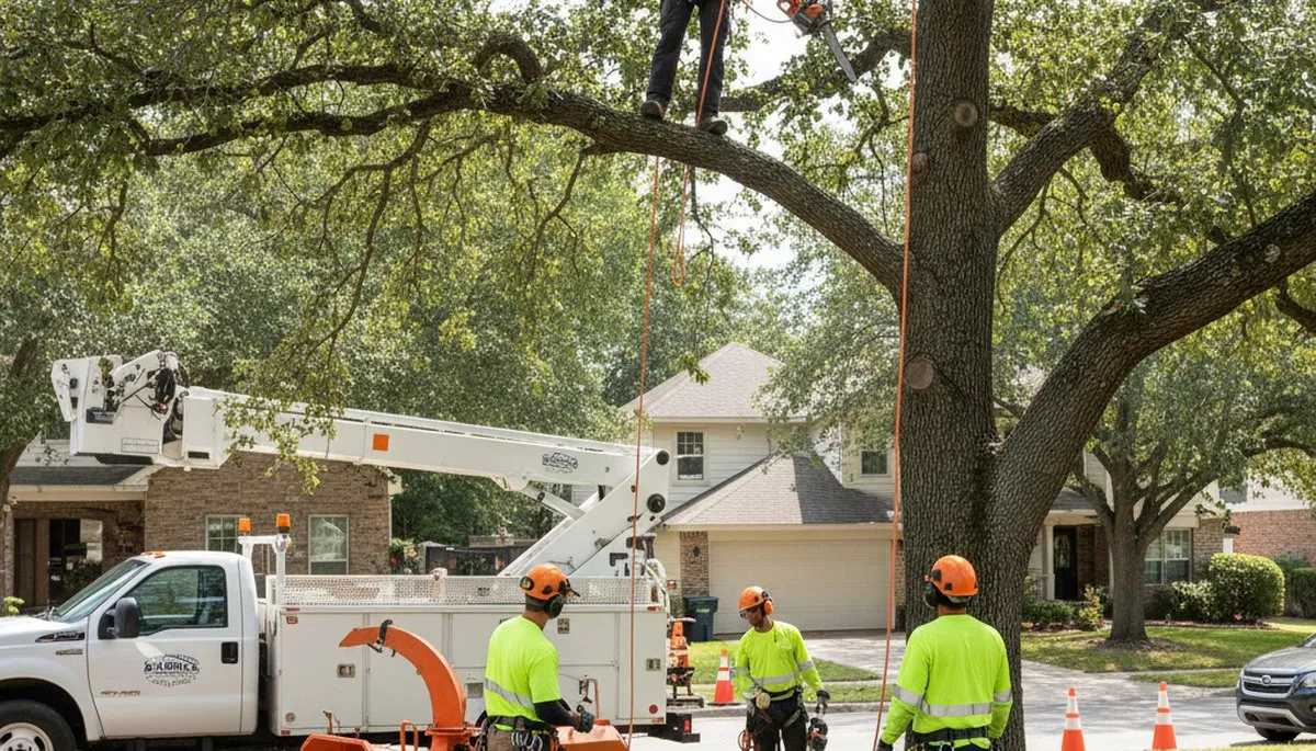 Tree trimming service in Overland Park, KS improving tree health and property safety